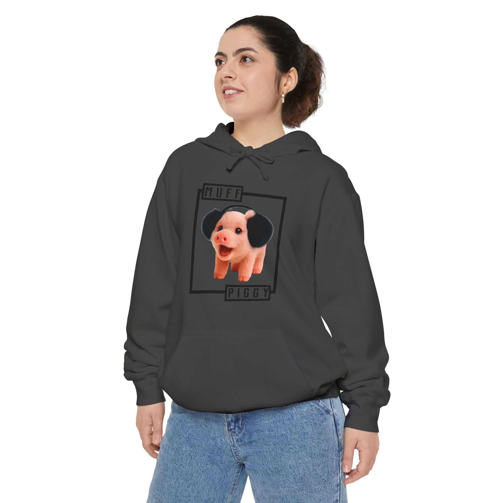 Lil' ITH | Muff Piggy Hoodie | Cute Graphic Sweatshirt