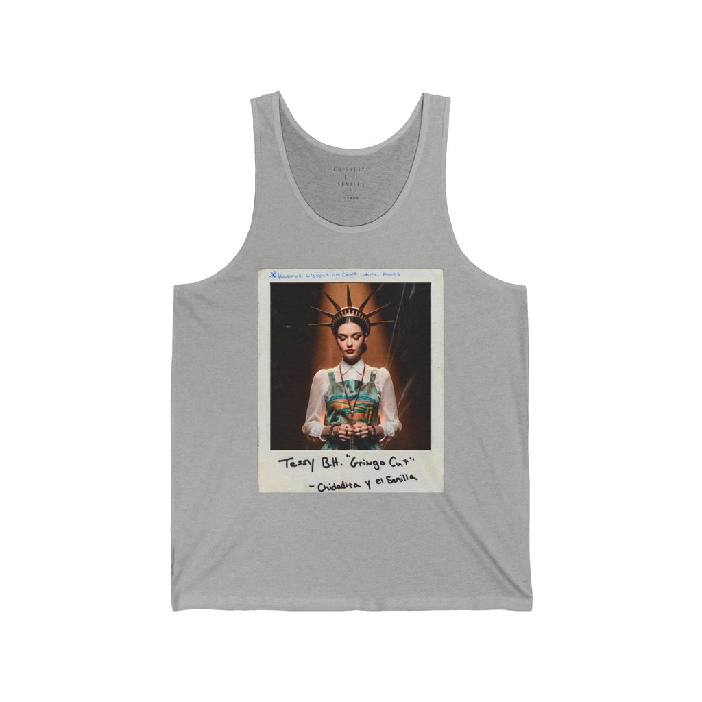 CHIDADITA Y EL SEMILLA | Tessy B.H. (Gringo Cut) Polaroid Graphic Tank Top