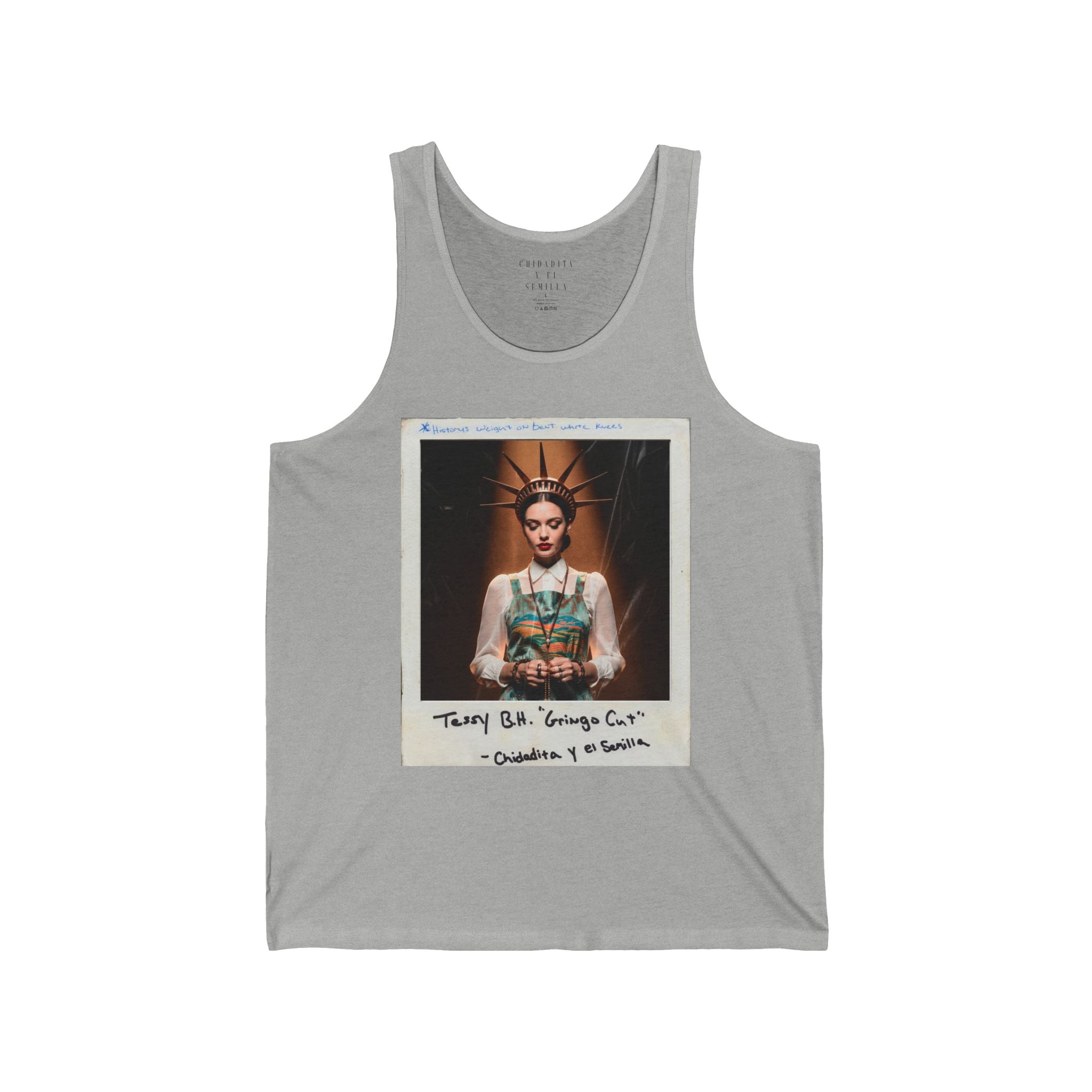 CHIDADITA Y EL SEMILLA | Tessy B.H. (Gringo Cut) Polaroid Graphic Tank Top