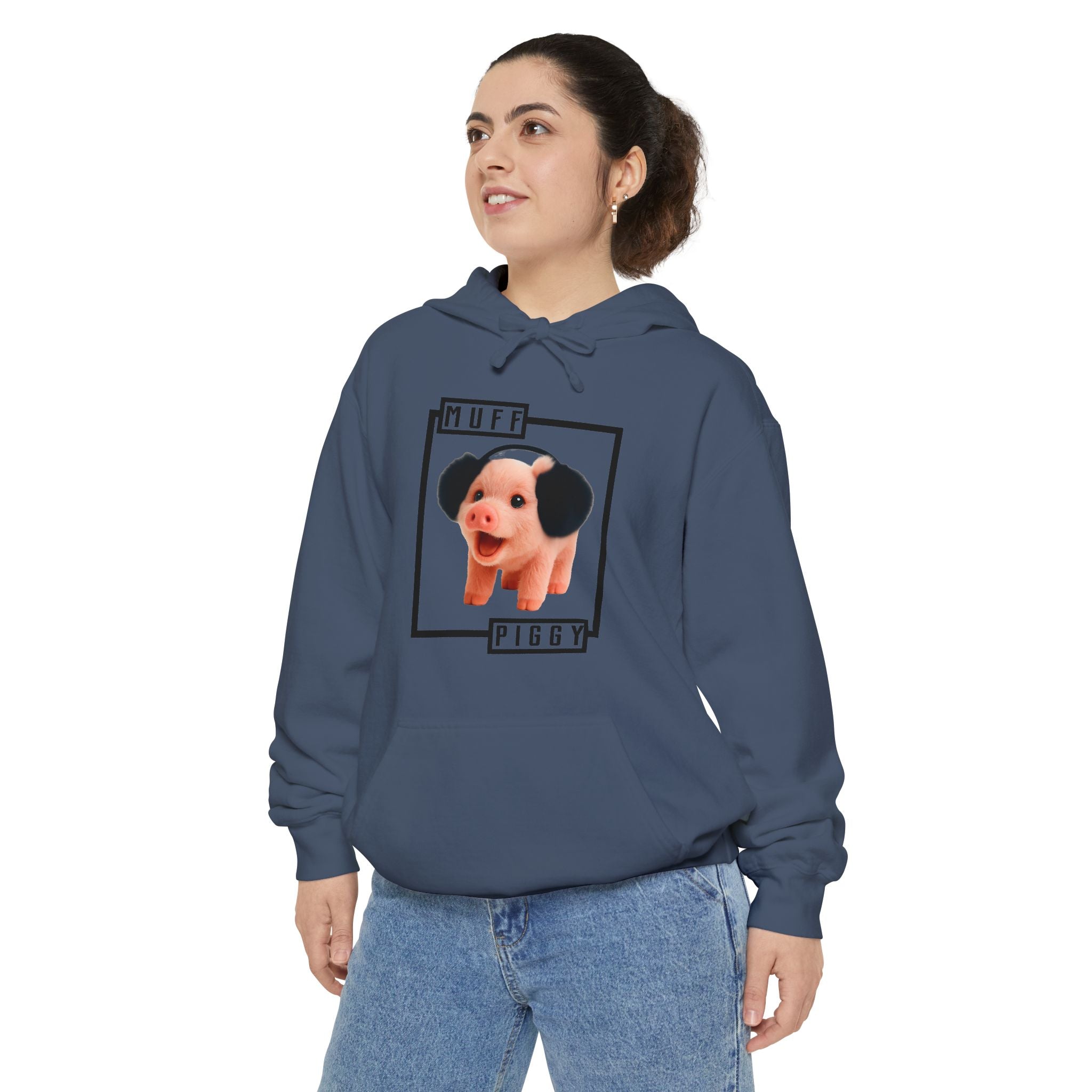 Lil' ITH | Muff Piggy Hoodie | Cute Graphic Sweatshirt