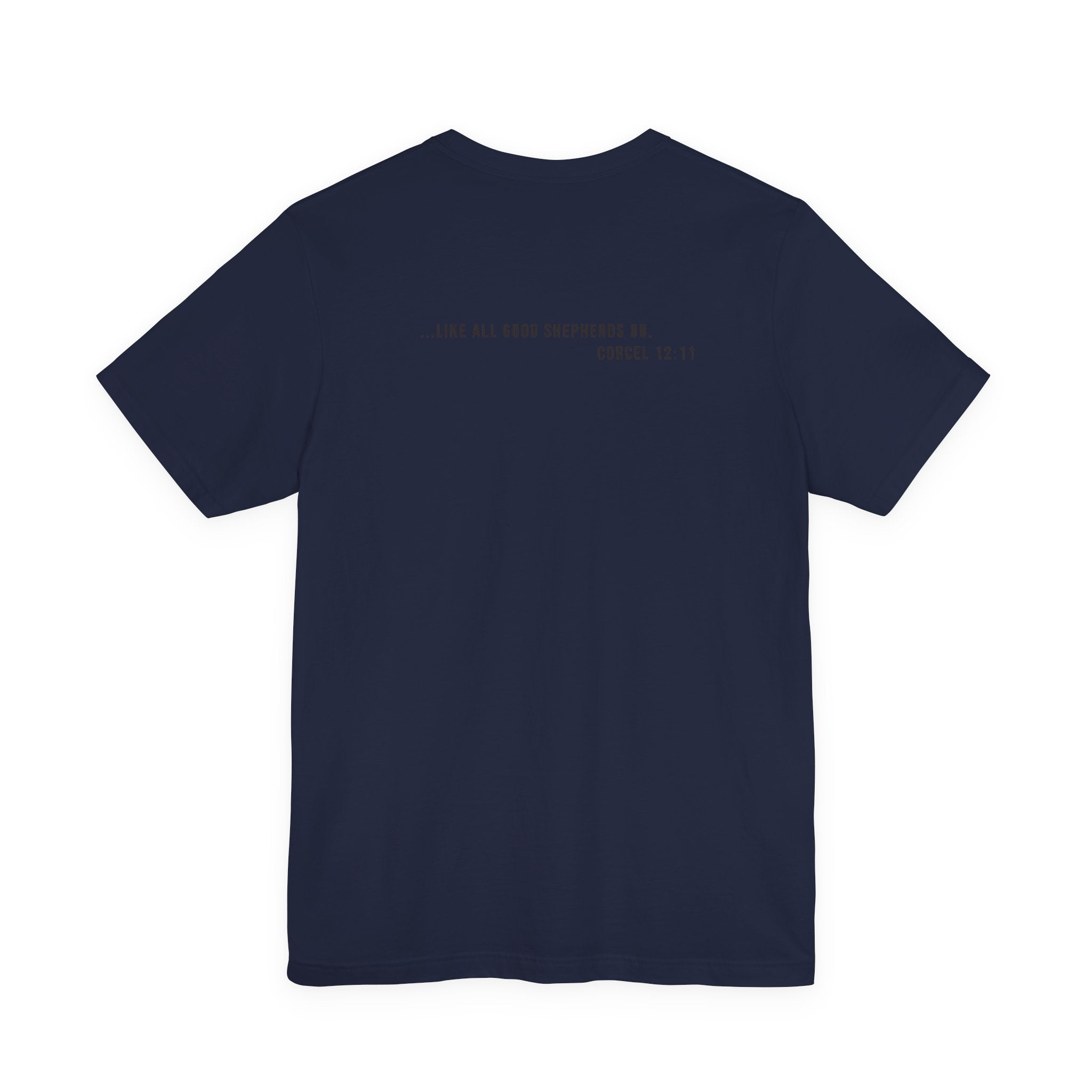 Corcel Sin Nombre | German Shepherd Portrait Tee | Dog Memorial Shirt with Sunset Photo