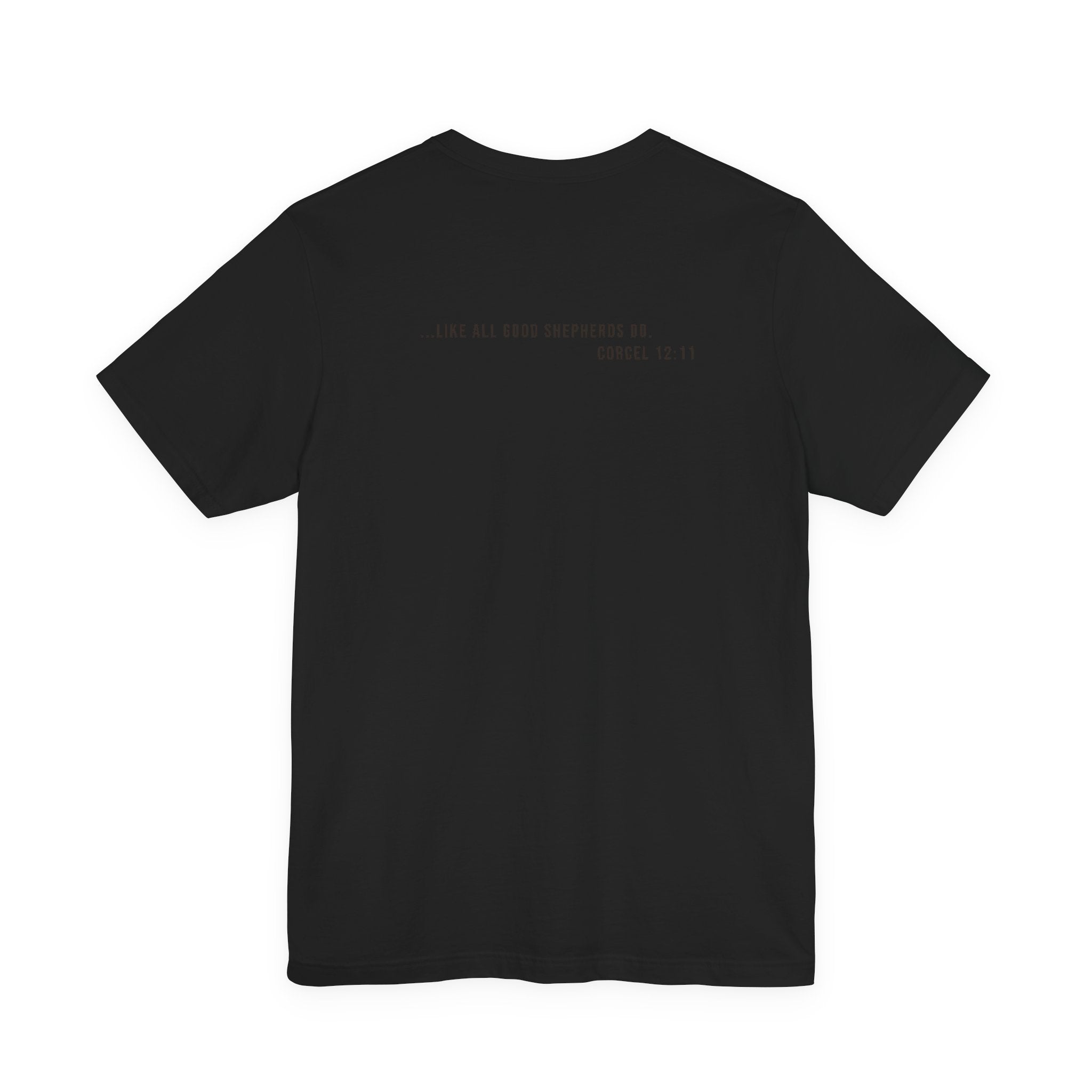 Corcel Sin Nombre | German Shepherd Portrait Tee | Dog Memorial Shirt with Sunset Photo