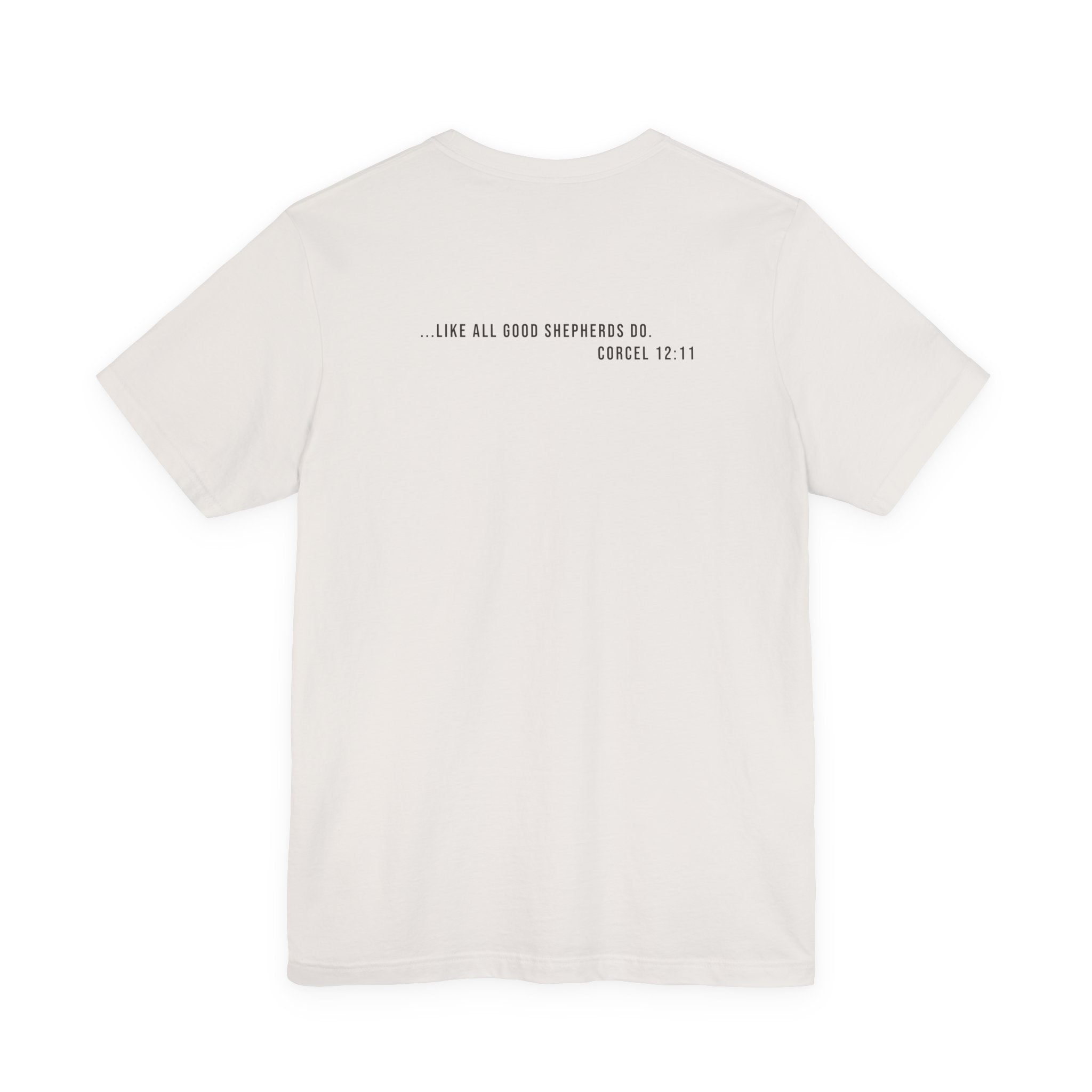 Corcel Sin Nombre | German Shepherd Portrait Tee | Dog Memorial Shirt with Sunset Photo