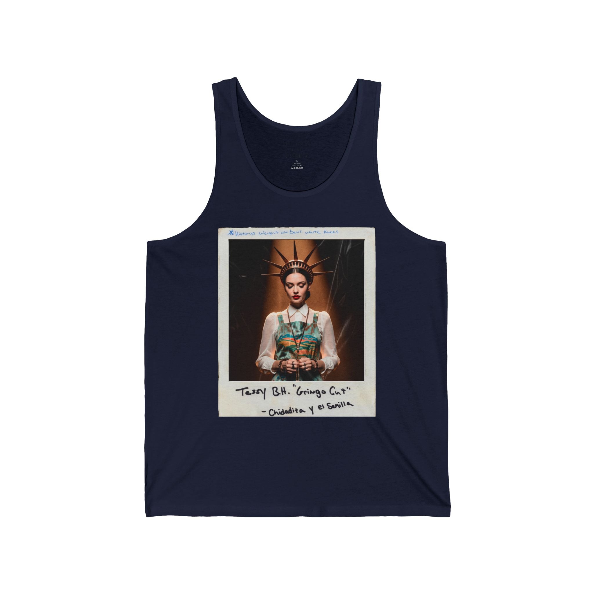 CHIDADITA Y EL SEMILLA | Tessy B.H. (Gringo Cut) Polaroid Graphic Tank Top
