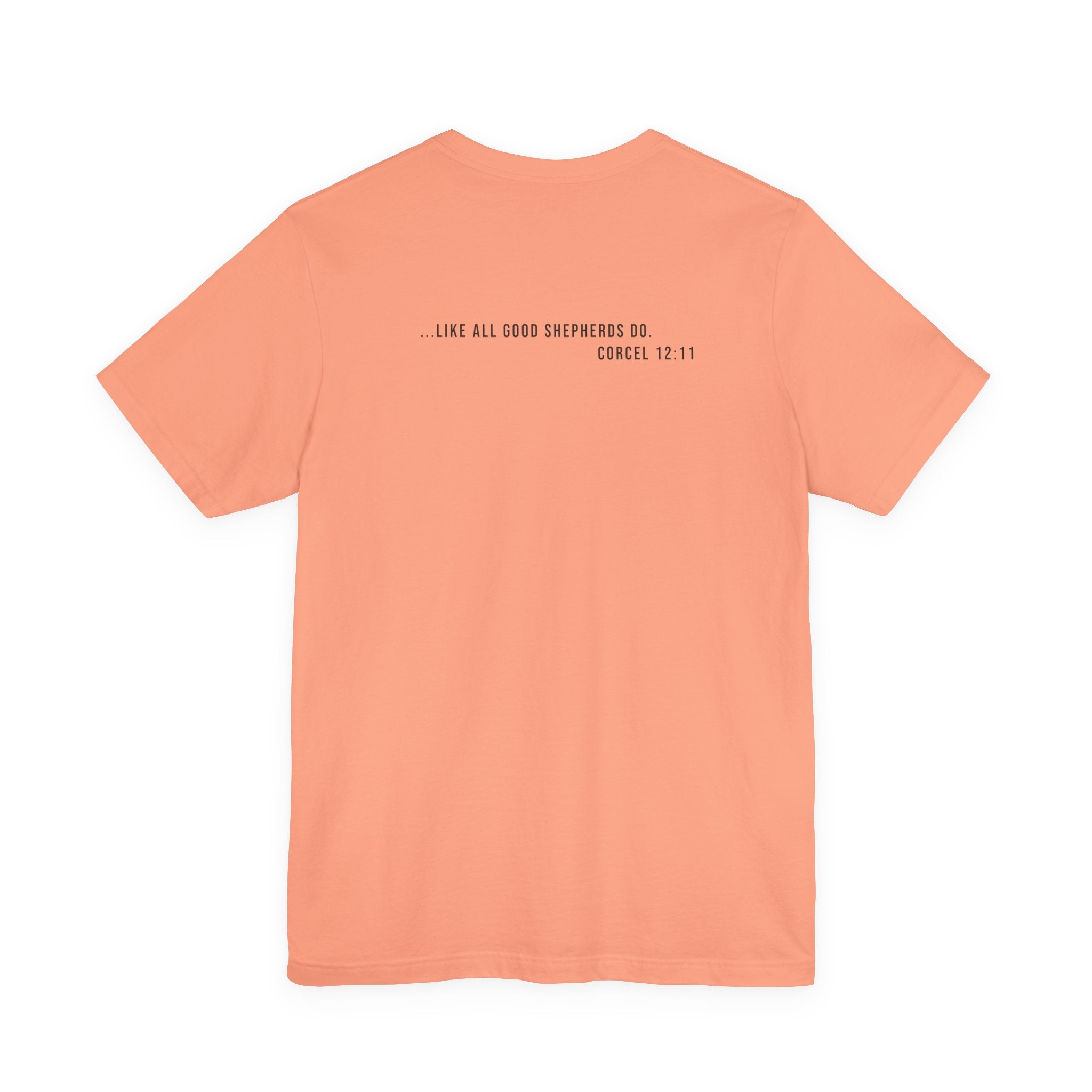 Corcel Sin Nombre | German Shepherd Portrait Tee | Dog Memorial Shirt with Sunset Photo