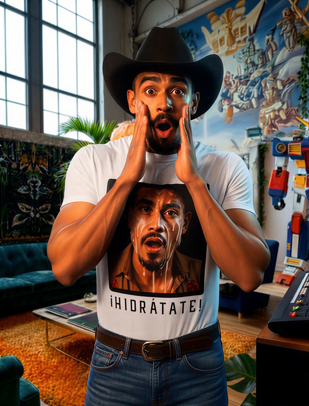 ZAPATEKNO Hidrátate | Graphic Tee Premium Streetwear