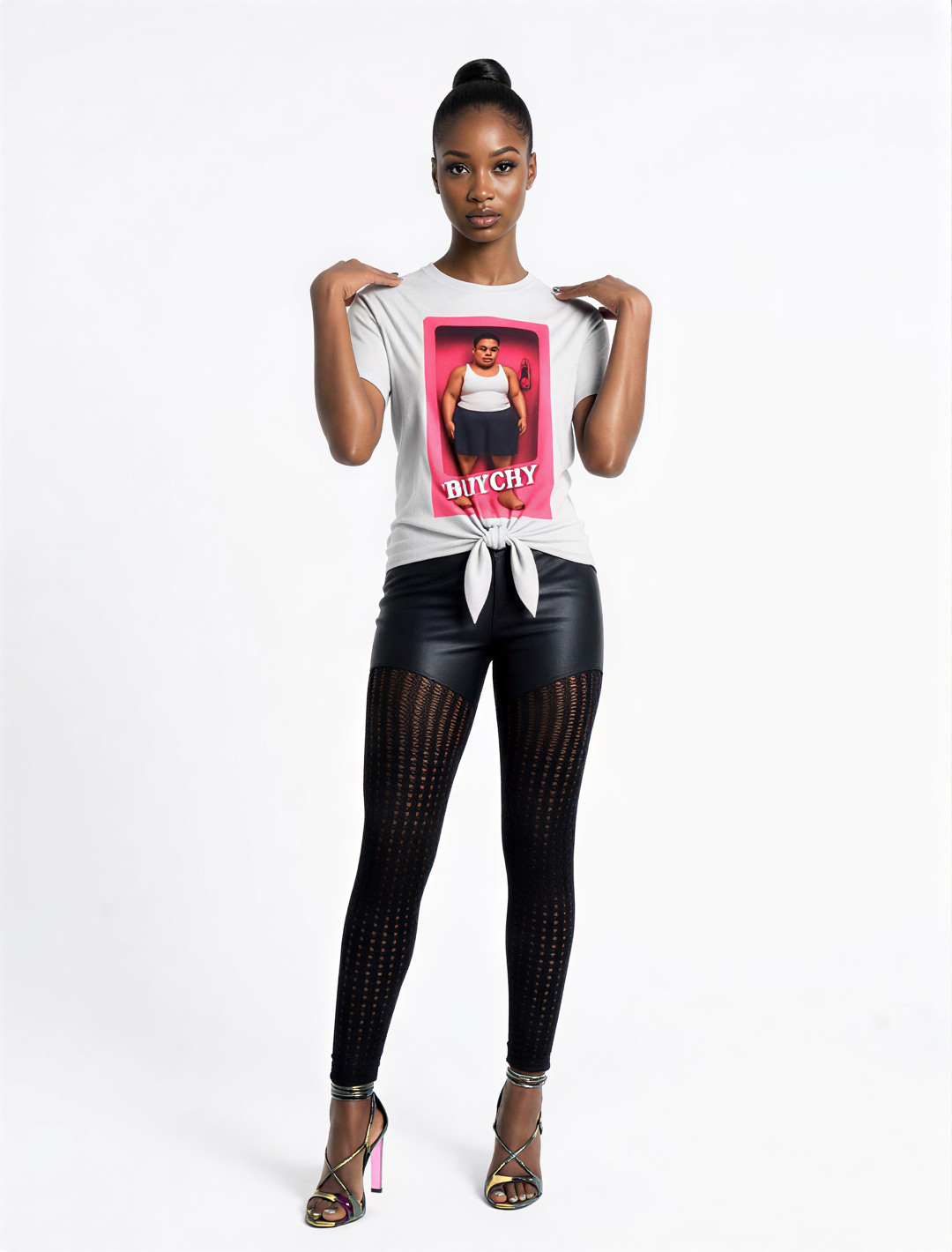 Lil' ITH BUTCHY | Ironic Pop Art Graphic Tee