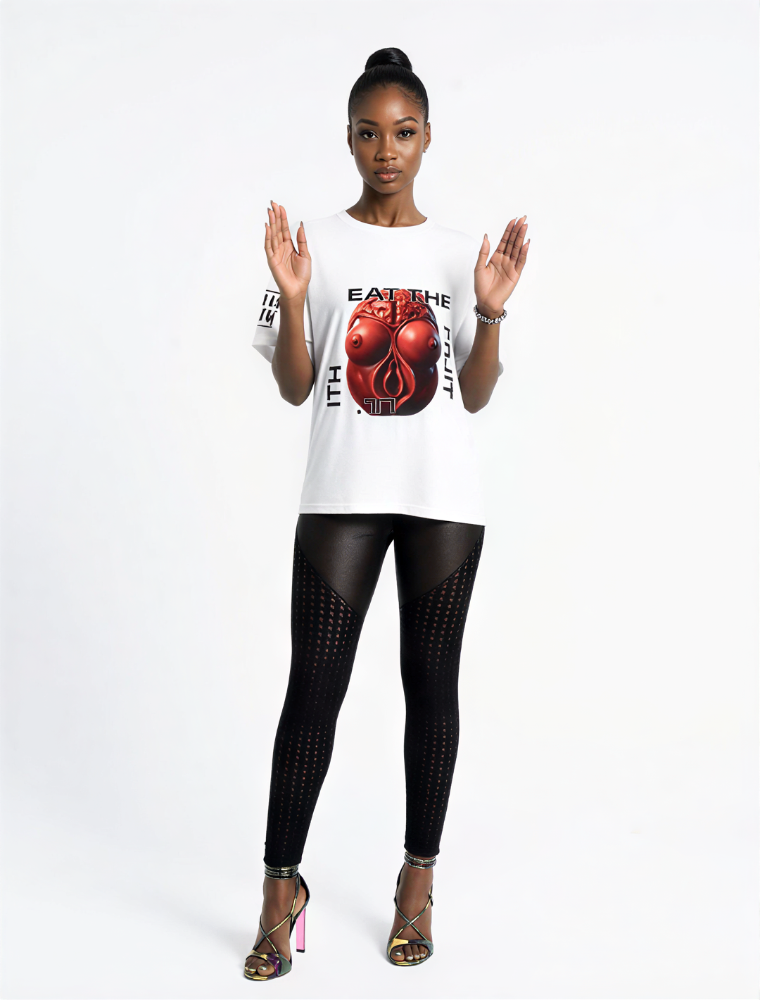 Lil' ITH EAT THE FRUIT | Heavyweight Streetwear Graphic Tee