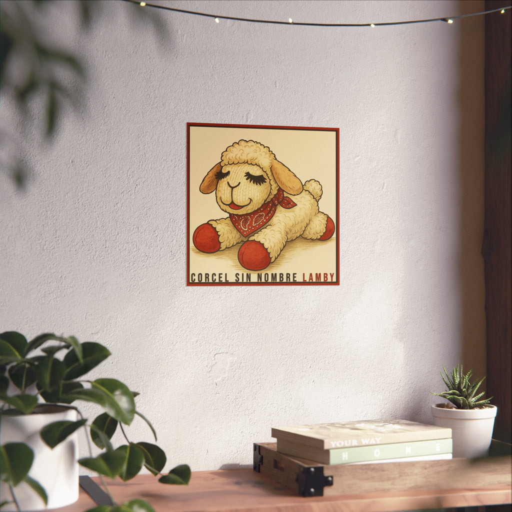 Corcel Sin Nombre - Lamby Official Art Poster (Short Album Series - Track 6)