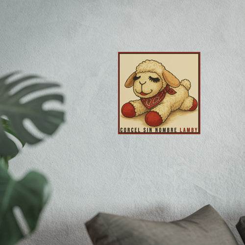 Corcel Sin Nombre - Lamby Official Art Poster (Short Album Series - Track 6)