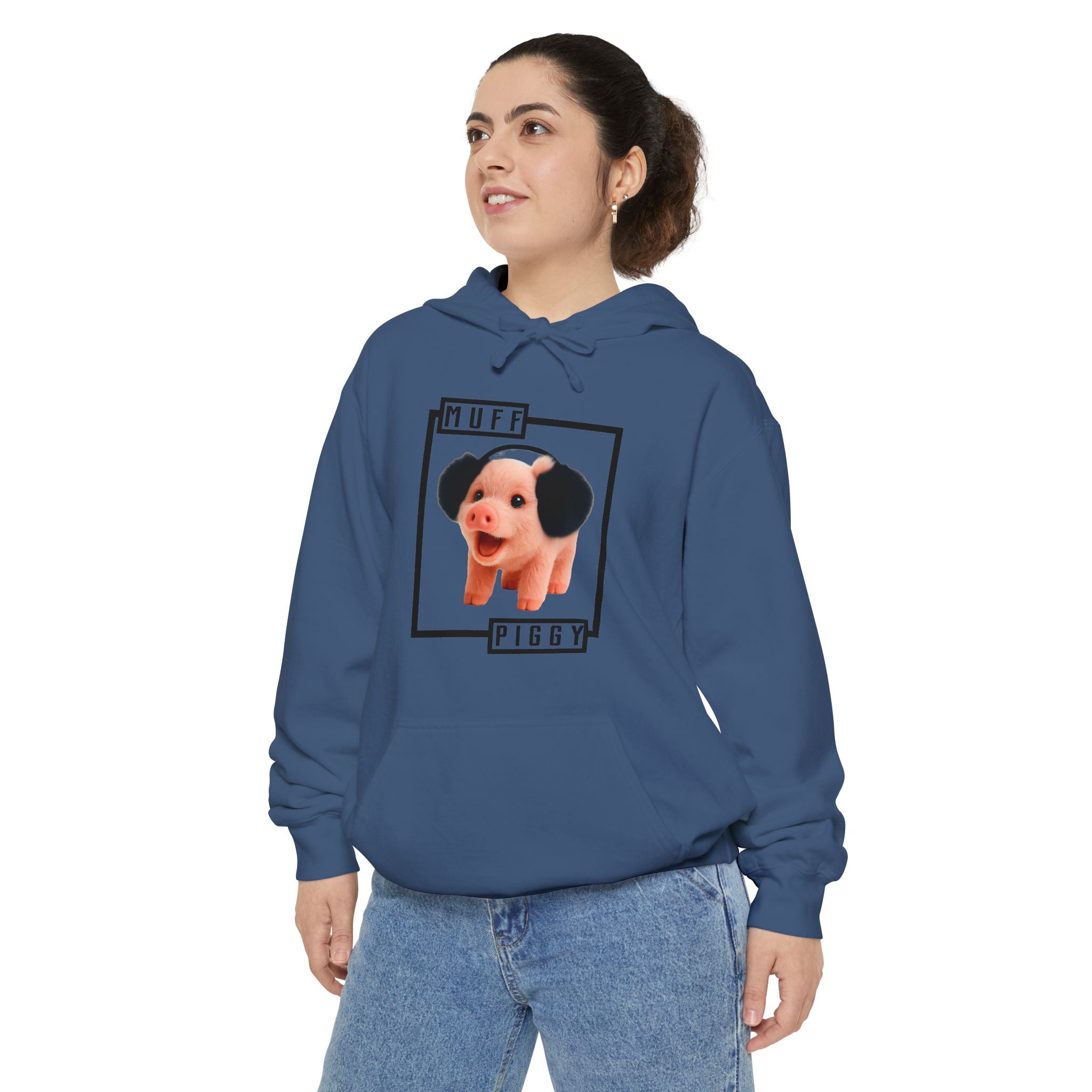 Lil' ITH | Muff Piggy Hoodie | Cute Graphic Sweatshirt