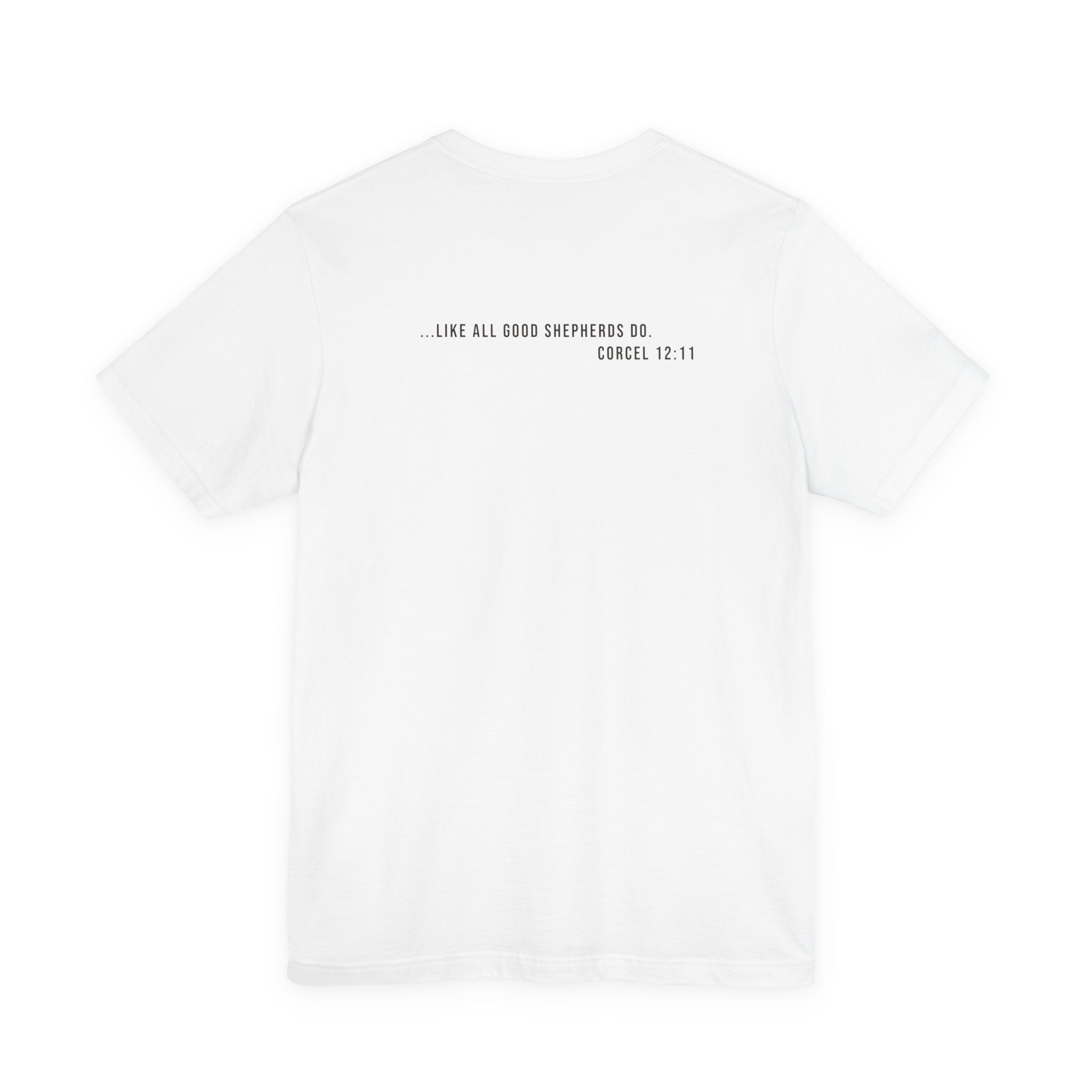 Corcel Sin Nombre | German Shepherd Portrait Tee | Dog Memorial Shirt with Sunset Photo