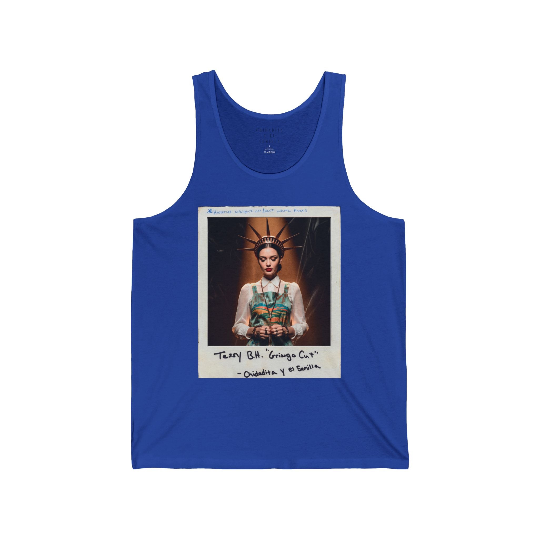 CHIDADITA Y EL SEMILLA | Tessy B.H. (Gringo Cut) Polaroid Graphic Tank Top