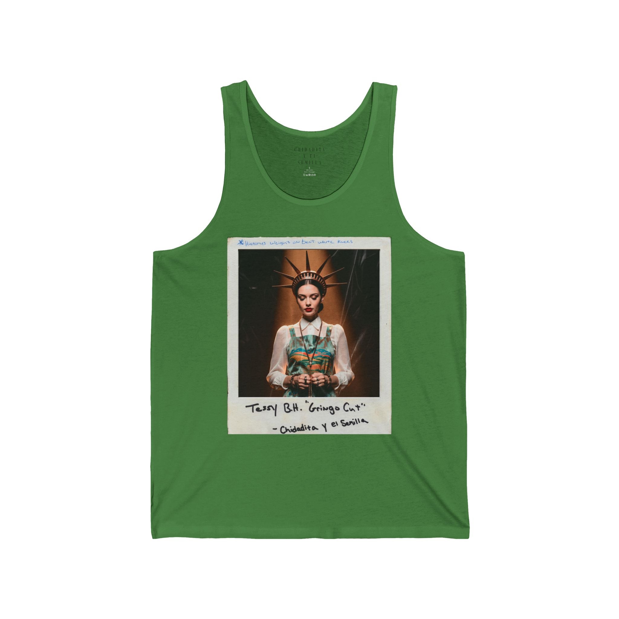 CHIDADITA Y EL SEMILLA | Tessy B.H. (Gringo Cut) Polaroid Graphic Tank Top