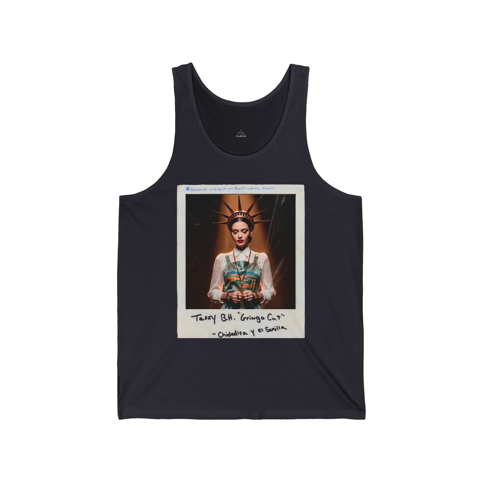 CHIDADITA Y EL SEMILLA | Tessy B.H. (Gringo Cut) Polaroid Graphic Tank Top