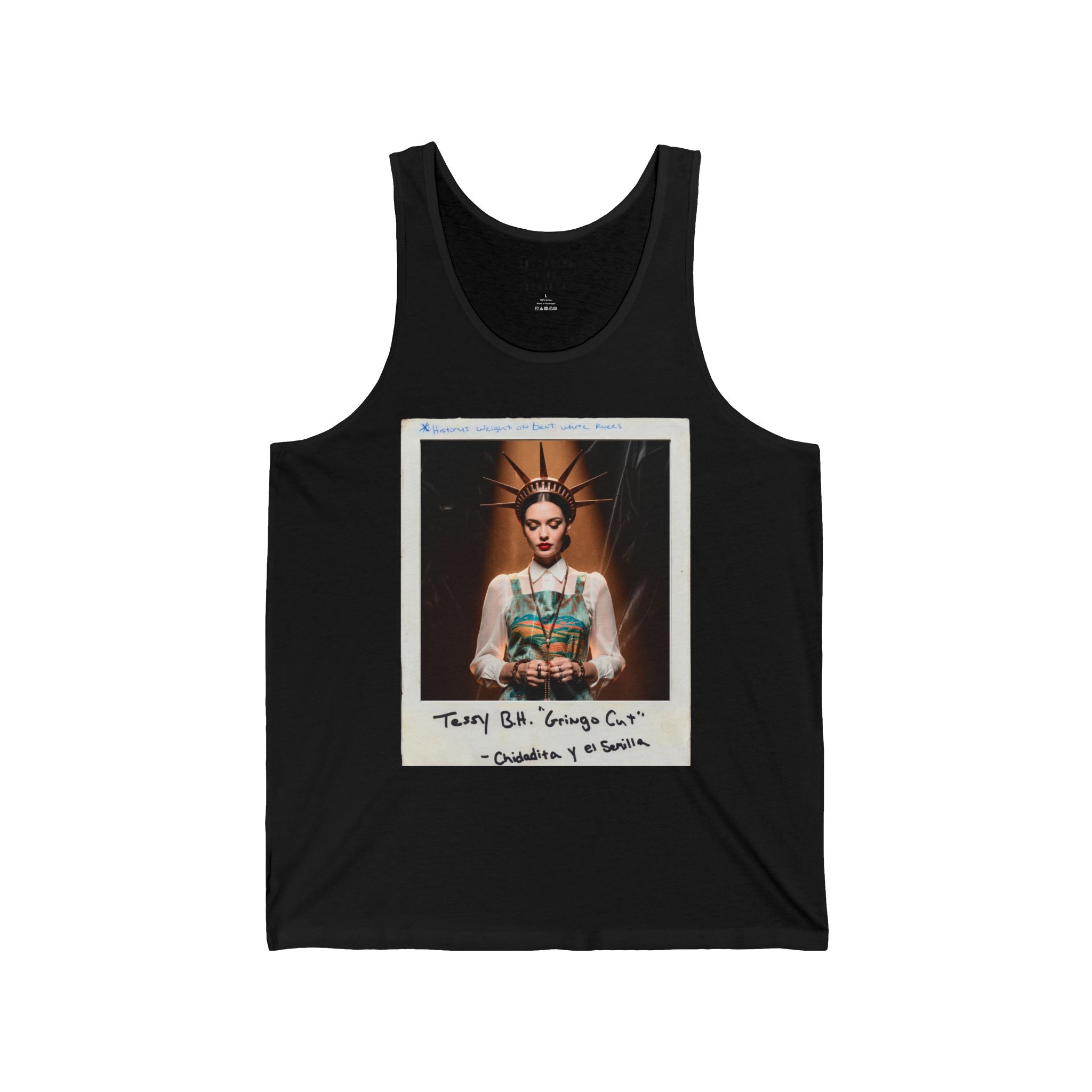 CHIDADITA Y EL SEMILLA | Tessy B.H. (Gringo Cut) Polaroid Graphic Tank Top