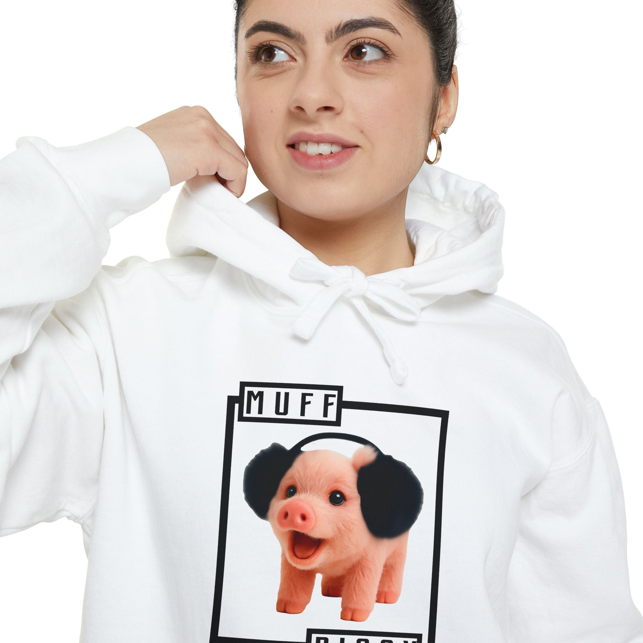 Lil' ITH | Muff Piggy Hoodie | Cute Graphic Sweatshirt